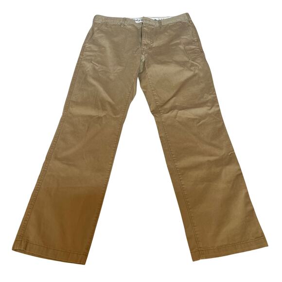 Eddie Bauer Other - Eddie Bauer Mens Legend Wash Classic Fit‎ Straight Leg Khaki Pants Brown 36 x 34